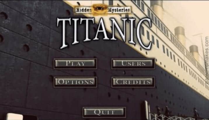 Hidden Mysteries: The Fateful Voyage - Titanic - Freegamest By Snowangel