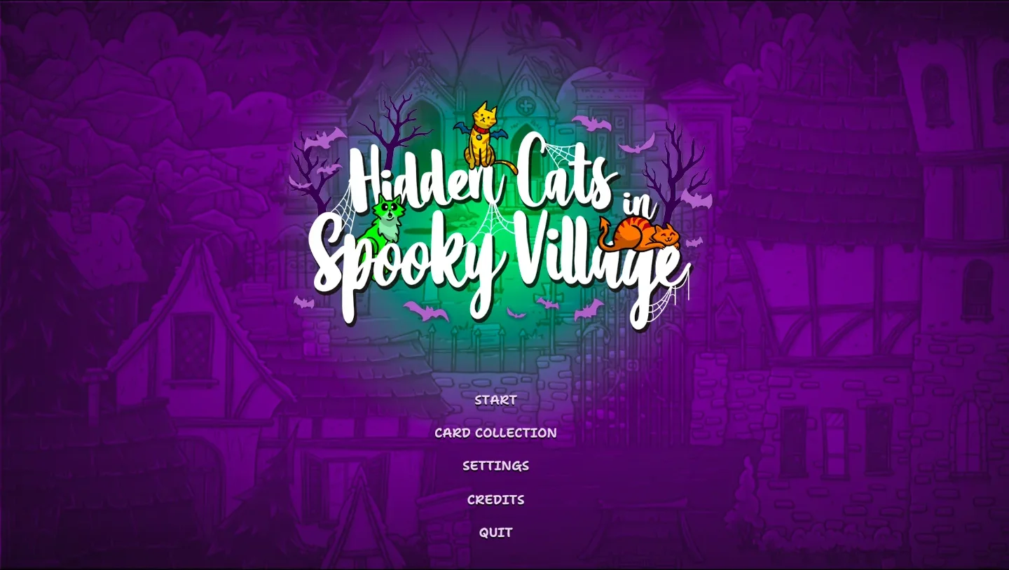 Hidden Cats in Spooky Village