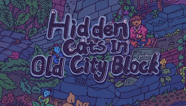 Hidden Cats In Old City Block