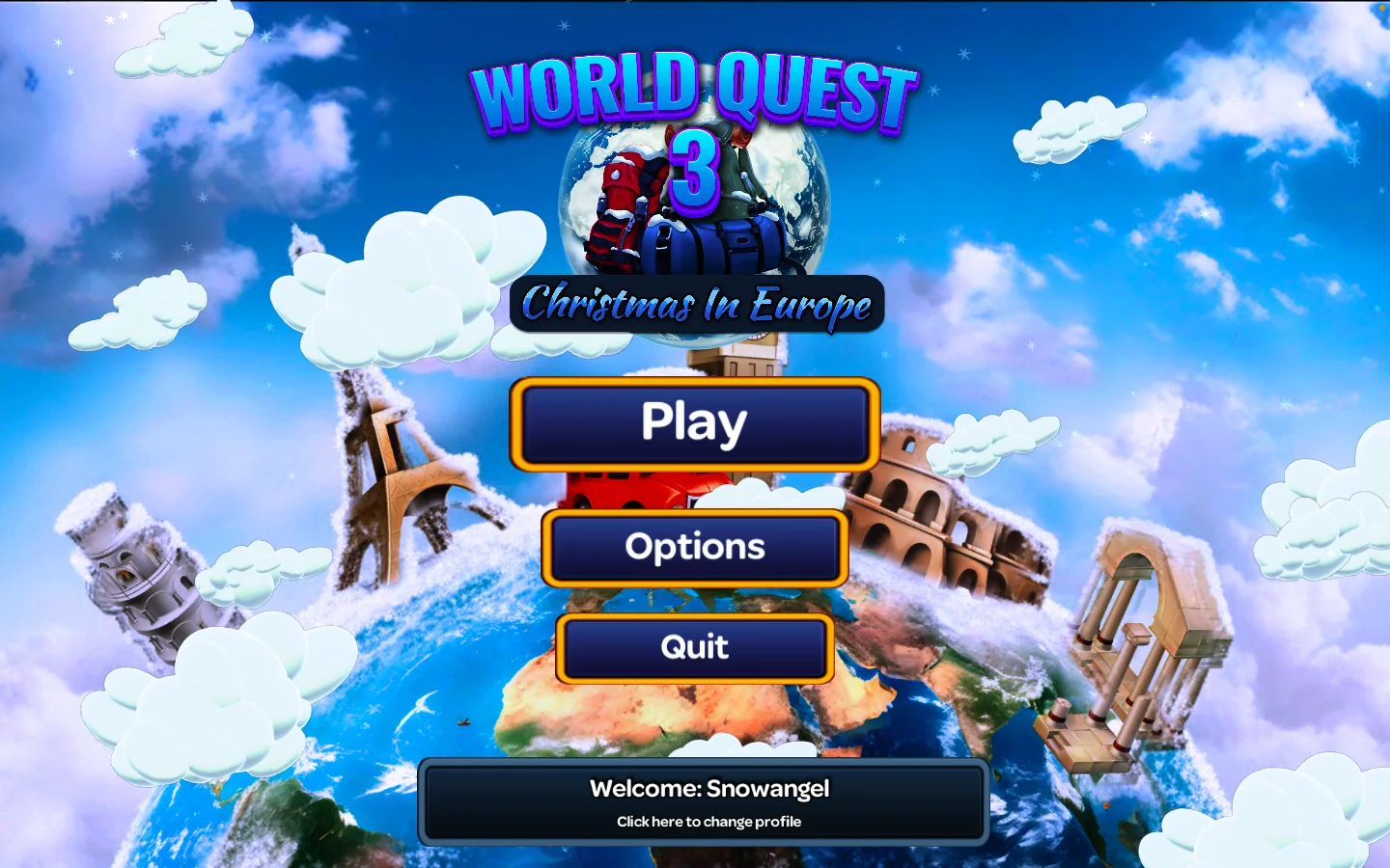 World Quest 3: Christmas In Europe
