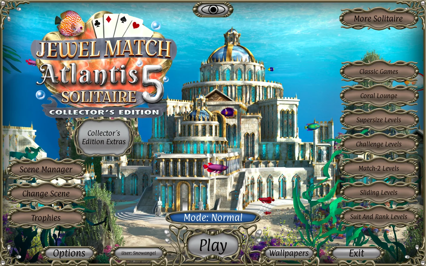 Jewel Match Solitaire Atlantis 5