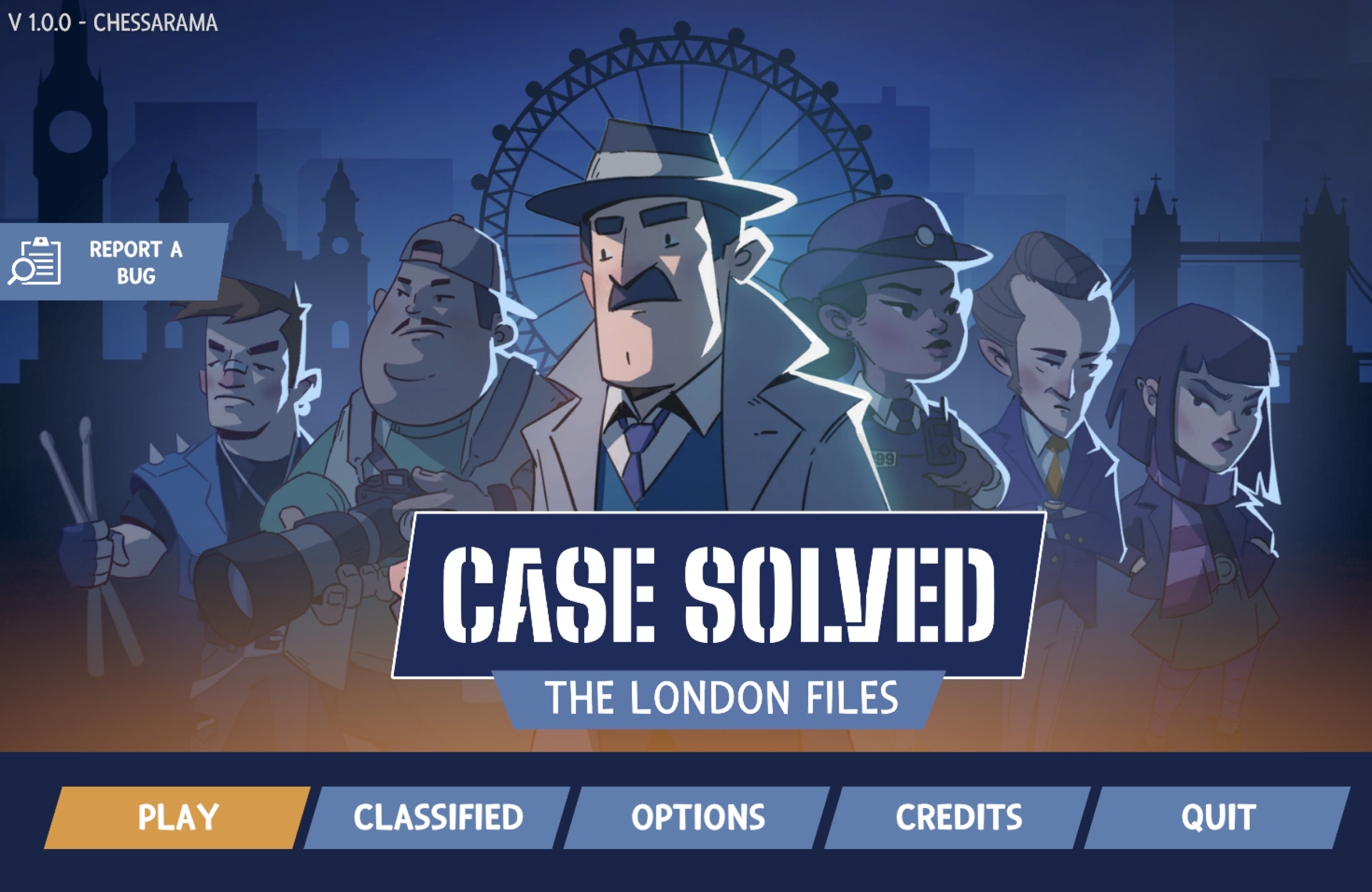 Case Solved: The London Files Case Solved: The London Files