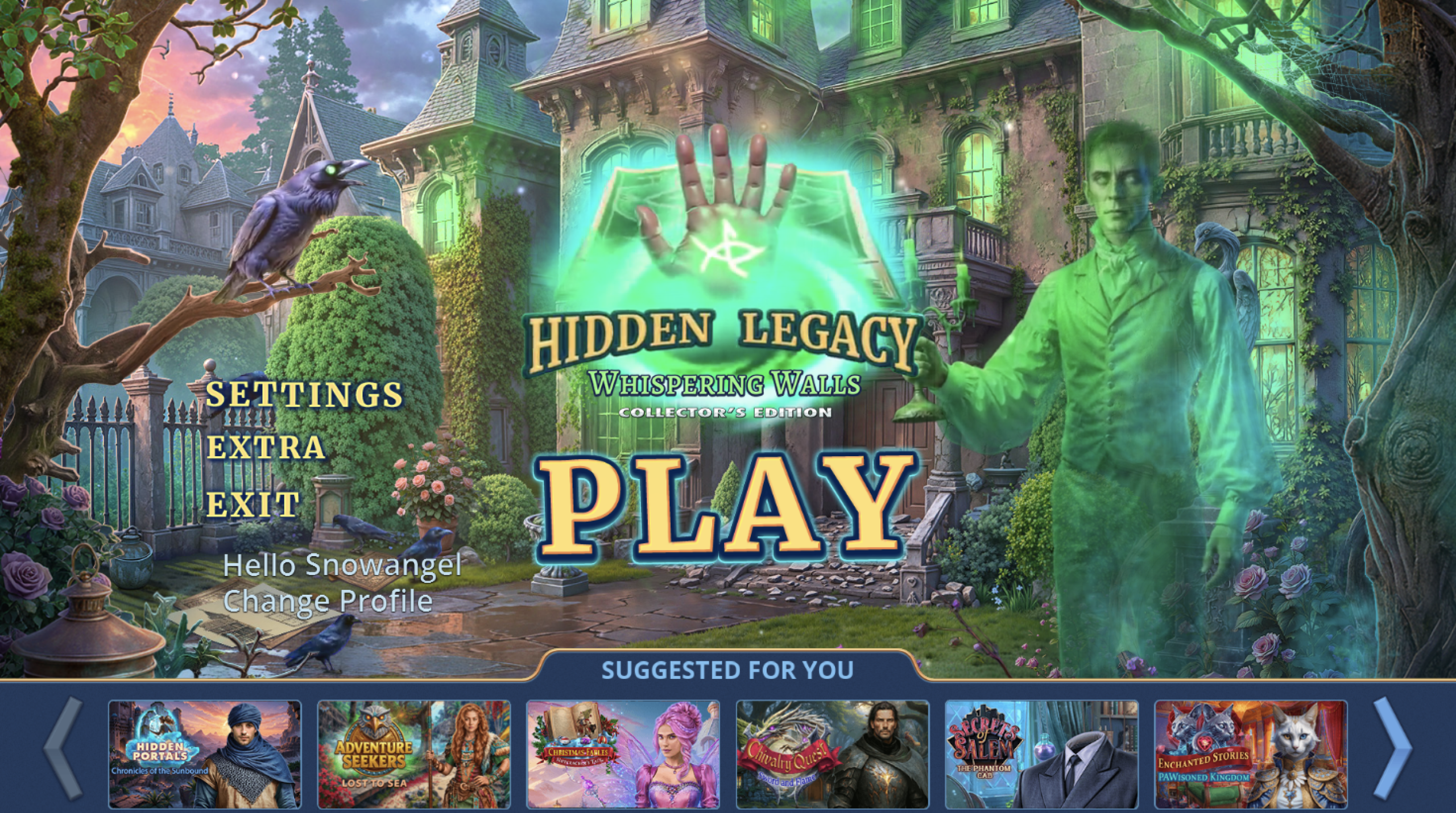 Hidden Legacy 2: Whispering Walls Hidden Legacy 2: Whispering Walls