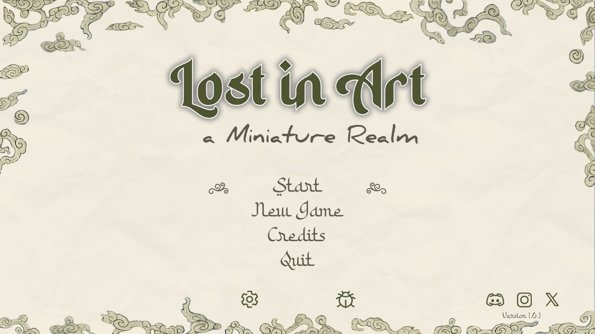 Lost in Art: a Miniature Realm