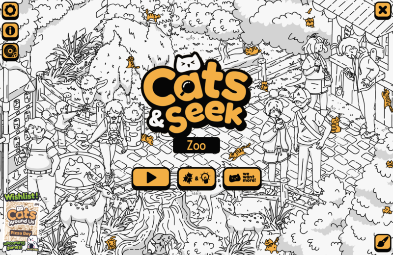 Cats and Seek: Zoo